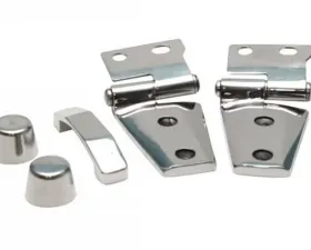 Rampage Hood Kit - hinges, hood stops, footman loop Jeep Wrangler 2007-2018