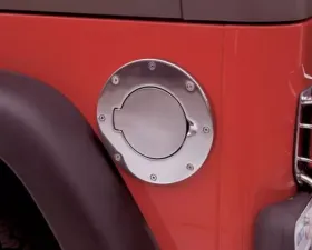 Rampage Billet Style Gas Cover Jeep Wrangler 2007-2018