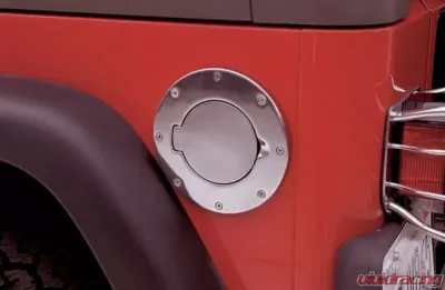 Rampage Billet Style Gas Cover Jeep Wrangler 2007-2018 - 75001