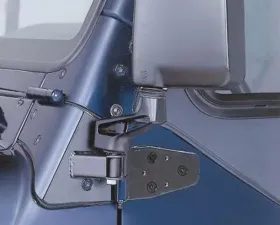 Rampage Mirror Relocation Brackets Jeep Wrangler 1997-2006