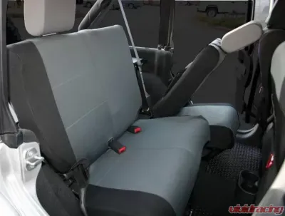 Rampage Custom Fit Polycanvas Seat Cover, Rear Set Jeep Wrangler 2007-2018 - 5057821