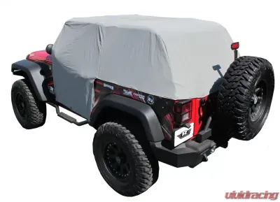 Rampage Cab Cover with door flaps, Waterproof Jeep Wrangler 2007-2018 - 1163