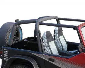 Rampage Roll Bar Pad & Cover Kit Jeep Wrangler 1992-1995