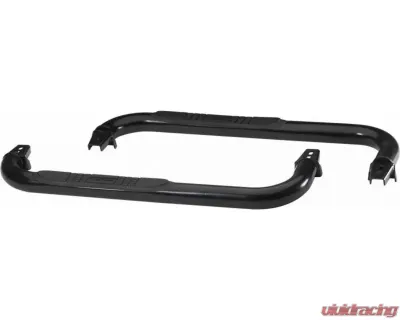 Rampage 3 Inch Round Nerf Bar - Bent Ends Jeep Wrangler - 8625