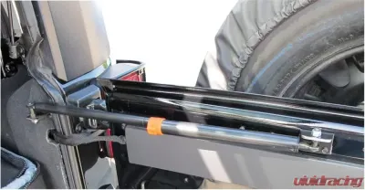Rampage Rear Door Heavy Duty Gas Strut Stabilizer with Dampener Jeep Wrangler 2007-2010 - 86618