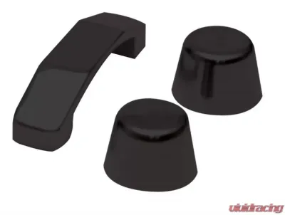 Rampage Hood Footman Loop and Windshield Stops Jeep Wrangler 1997-2018 - 87611