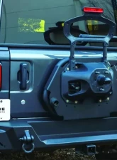 Rampage Tire Carrier for JL Jeep Wrangler 2018-2021                                     - 9950917 - Image 3