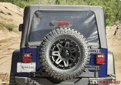Rampage OEM Replacement for Soft Upper Doors Jeep Wrangler 2004-2006 - 99635