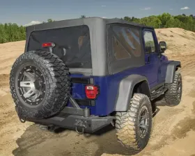 Rampage OEM Replacement for Soft Upper Doors Jeep Wrangler 2004-2006