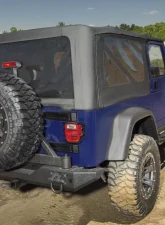 Rampage OEM Replacement for Soft Upper Doors Jeep Wrangler 2004-2006                                     - 99635 - Image 2