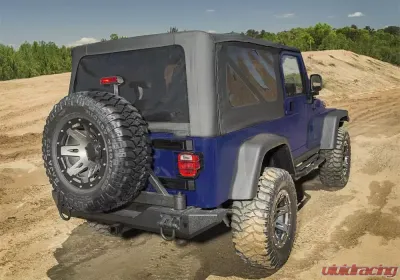 Rampage OEM Replacement for Soft Upper Doors Jeep Wrangler 2004-2006 - 99635