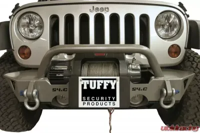 Tuffy Security Winch Roller Fairled Black Flip-Up License Plate Holder - 189-01