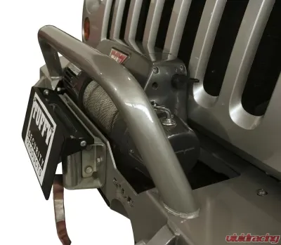 Tuffy Security Winch Roller Fairled Black Flip-Up License Plate Holder - 189-01