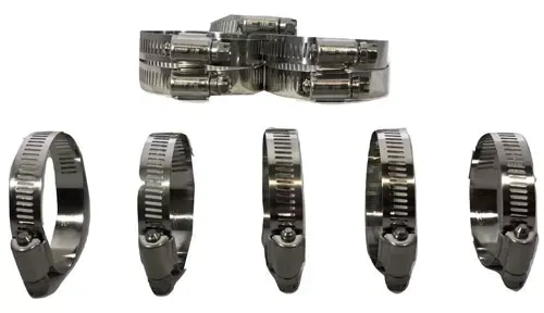 ETL Performance Worm Gear Clamp 2.04 Inch-3.00 Inch Set of 10 - 222005