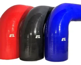 ETL Performance 2.00 Inch Inlet 2.50 Inch Outlet 90 Degree Elbow Reducer Black