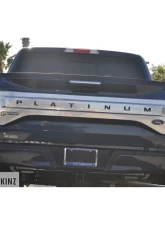 Tufskinz "Platinum" Tailgate Letter Inserts Fits 2015-2017 Ford F-150 Platinum 8 Piece Kit In Matte Black                                     - FDD001-BLK-M - Image 2