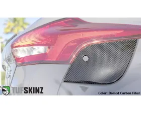 Tufskinz Fuel Cover Fits 2015-2018 Ford Focus RS St 1 Piece Kit In Domed Carbon Fiber