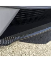 Tufskinz Front Splitter Accent Fits 2016-2018 Ford Focus RS 1 Piece Kit In Domed Carbon Fiber                                     - FOC006-DCF-G - Image 3