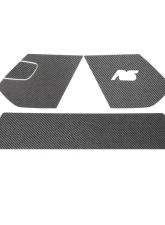Tufskinz Front Bumper Garnish Fits 2016-2018 Ford Focus RS 4 Piece Kit In Domed Carbon Fiber                                     - FOC007-DCF-G - Image 2