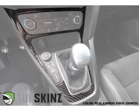 Tufskinz Interior Dash Kit Fits 2015-2018 Ford Focus RS St 10 Piece Kit In Domed Carbon Fiber
