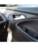 Tufskinz Interior Dash Kit Fits 2015-2018 Ford Focus RS St 10 Piece Kit In Domed Carbon Fiber                                     - FOC010-DCF-G - Image 3