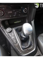 Tufskinz Interior Dash Kit Fits 2015-2018 Ford Focus RS St 10 Piece Kit In Raw Carbon Fiber                                     - FOC010-RCF-X - Image 3