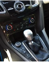 Tufskinz Interior Dash Kit Fits 2015-2018 Ford Focus RS St 10 Piece Kit In Raw Carbon Fiber                                     - FOC010-RCF-X - Image 4