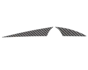 Tufskinz (LHD) Gauge Cluster Accent Fits 2015-2018 Ford Focus RS St 2 Piece Kit In Raw Carbon Fiber