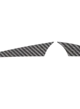 Tufskinz (LHD) Gauge Cluster Accent Fits 2015-2018 Ford Focus RS St 2 Piece Kit In Raw Carbon Fiber                                     - FOC012-RCF-X - Image 3