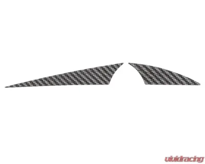 Tufskinz (LHD) Gauge Cluster Accent Fits 2015-2018 Ford Focus RS St 2 Piece Kit In Raw Carbon Fiber - FOC012-RCF-X