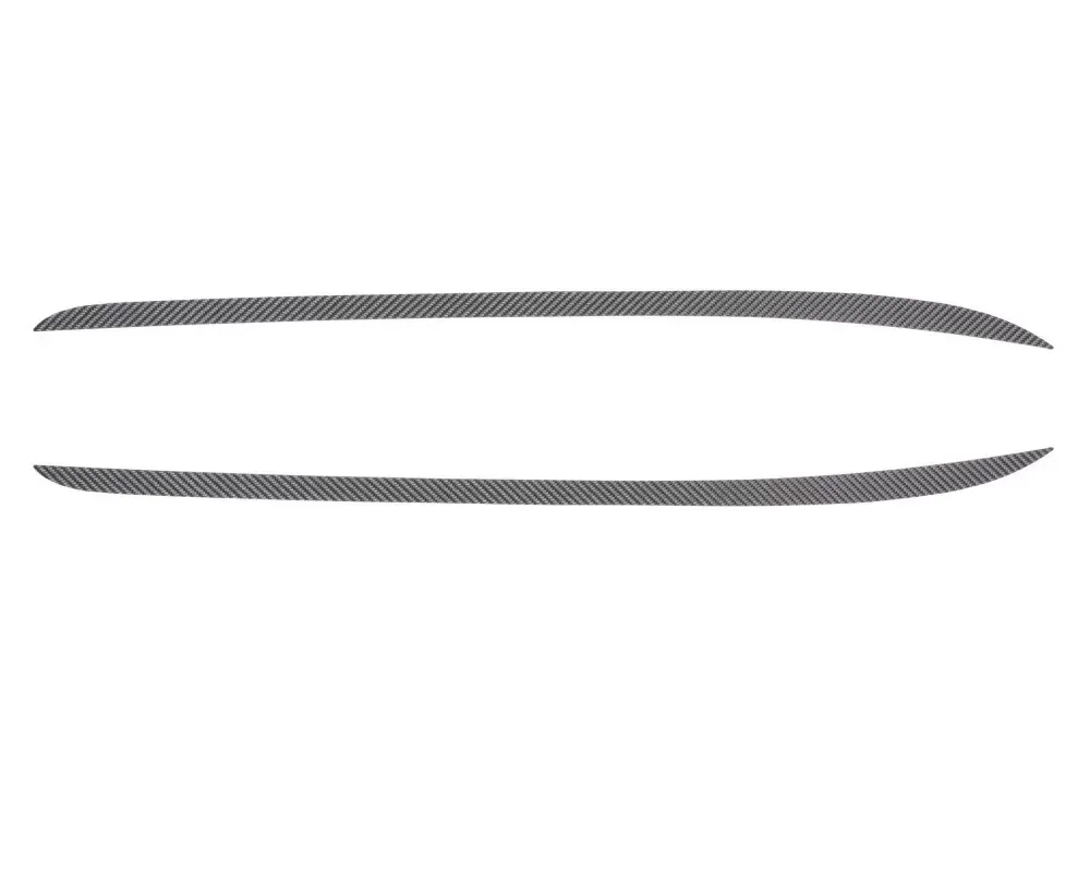Tufskinz Windshield Trim Accent Kit Fits 2015-2018 Ford Focus RS St 2 Piece Kit In Raw Carbon Fiber - FOC013-RCF-X