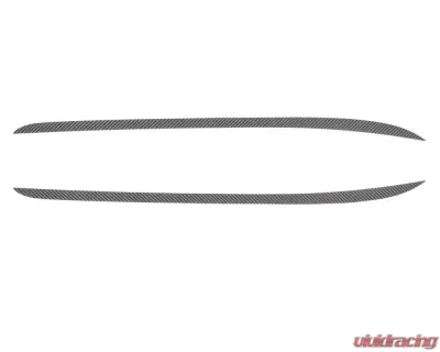 Tufskinz Windshield Trim Accent Kit Fits 2015-2018 Ford Focus RS St 2 Piece Kit In Raw Carbon Fiber - FOC013-RCF-X