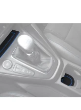 Tufskinz Interior Cup Holder Inserts Fits 2016-2018 Ford Focus RS 15 Piece Kit In Black/Blue                                     - FOC018-FBL-X - Image 8