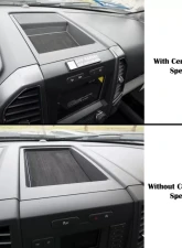 Tufskinz Interior Cup Holder Inserts Fits 2017-2020 F-150 40/Console/40 Console Shifter With Center Dash Speaker 7 Piece In Black/Black                                     - FRD010-FBK-X - Image 3