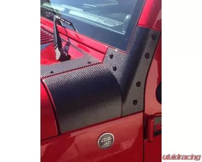 Tufskinz Cowl Trim JEX057-RCFMP-X for 2007-2018 Wrangler JK