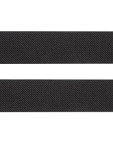 Tufskinz Door Sill Protection Raw Real Carbon Fiber Front Doors 2 Piece Kit                                     - SUP055-RCFMP-X - Image 2