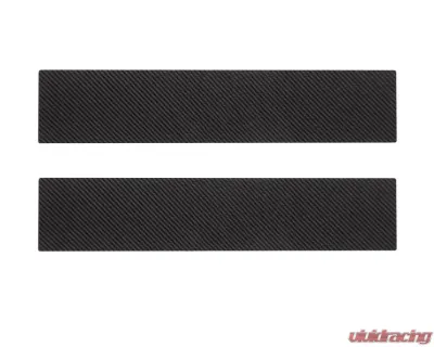 Tufskinz Door Sill Protection Raw Real Carbon Fiber Front Doors 2 Piece Kit - SUP055-RCFMP-X