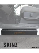 Tufskinz Door Sill Protection Tuf-Liner Series F-150 Logo (Black/Orange) Front Doors 2 Piece Kit                                     - SUP057-FRD-TFLMP-188-X - Image 2