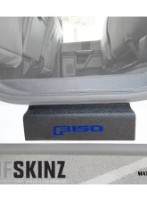 Tufskinz Door Sill Protection Tuf-Liner Series F-150 Logo(Blue) Rear Doors 2 Piece Kit                                     - SUP058-FRD-TFLMP-225-X - Image 2