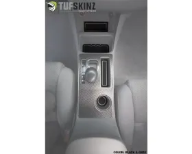 Tufskinz Interior Cup Holder Inserts Fits 2005-2015 Tacoma With/Automatic Transmission 5 Piece Kit In Black/Blue