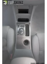 Tufskinz Interior Cup Holder Inserts Fits 2005-2015 Tacoma With/Automatic Transmission 5 Piece Kit In Black/Blue                                     - TAC006-FBL-X - Image 4