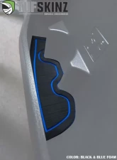 Tufskinz Side Door Pocket Inserts Fits 2016-2020 Toyota Tacoma 8 Piece Kit In Black/Red                                     - TAC012-FRD-X - Image 5