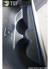 Tufskinz Side Door Pocket Inserts Fits 2016-2020 Toyota Tacoma 8 Piece Kit In Black/Red                                     - TAC012-FRD-X - Image 3