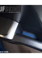 Tufskinz Side Door Pocket Inserts Fits 2016-2020 Toyota Tacoma 8 Piece Kit In Black/Red                                     - TAC012-FRD-X - Image 5