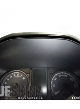 Tufskinz Dashboard Accent Trim Fits 2016-2020 Toyota Tacoma 1 Piece Kit In Gloss Black                                     - TAC018-BLK-G - Image 2