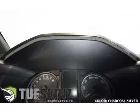 Tufskinz Dashboard Accent Trim Fits 2016-2020 Toyota Tacoma 1 Piece Kit In Charcoal Silver(Similar To Magnetic Gray)