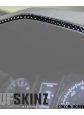 Tufskinz Dashboard Accent Trim Fits 2016-2020 Toyota Tacoma 1 Piece Kit In Domed Carbon Fiber                                     - TAC018-DCF-G - Image 3