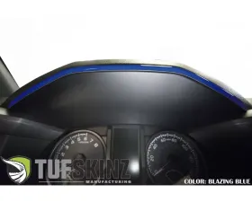 Tufskinz Dashboard Accent Trim Fits 2016-2020 Toyota Tacoma 1 Piece Kit In Blazing Blue