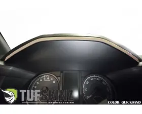Tufskinz Dashboard Accent Trim Fits 2016-2020 Toyota Tacoma 1 Piece Kit In Quicksand Tan - CLEARANCE