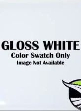 Tufskinz Dashboard Accent Trim Fits 2016-2020 Toyota Tacoma 1 Piece Kit In Gloss White                                     - TAC018-WHT-G - Image 2